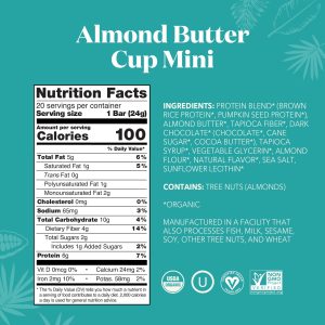 Almond Butter Cup – Mini Bars