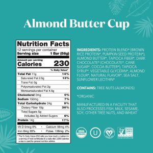 Almond Butter Cup – Protein Bars